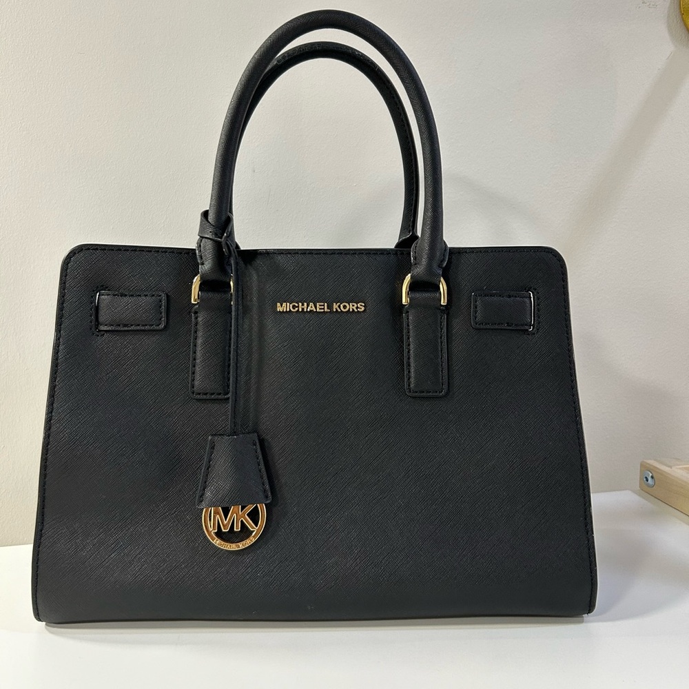 Michael Kors Black Dillon Satchel